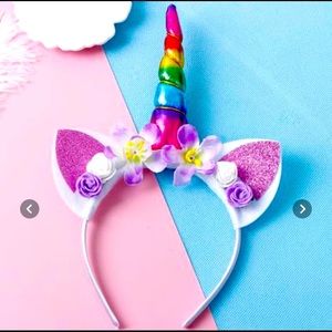 SALE: 2 for $20, Mix & Match! Girls Cat Ear and Unicorn Headband